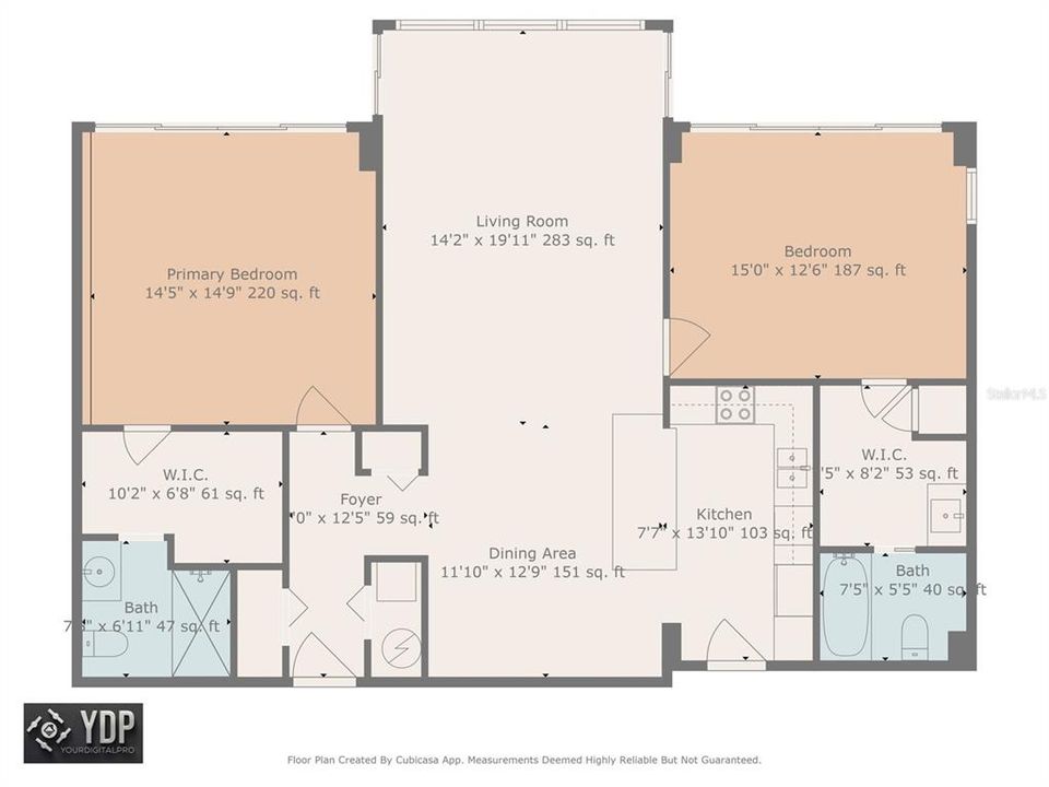 待售: $380,000 (2 贝兹, 2 浴室, 1290 平方英尺)