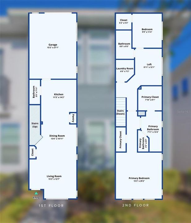 Active With Contract: $439,900 (2 beds, 2 baths, 1517 Square Feet)