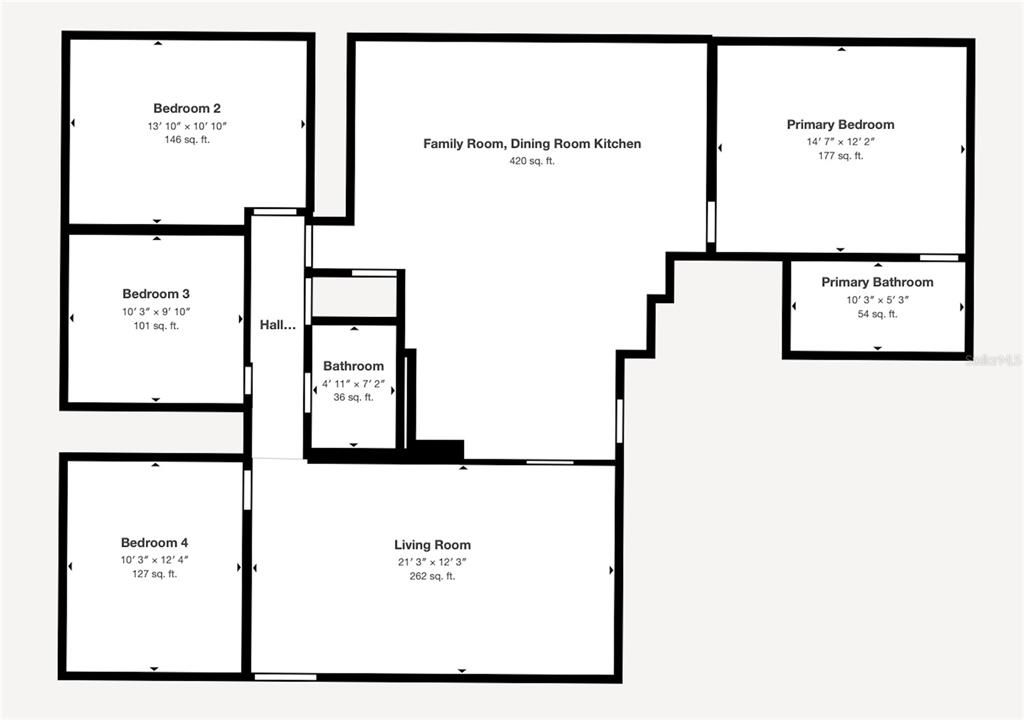 En Venta: $419,999 (4 camas, 2 baños, 1936 Pies cuadrados)