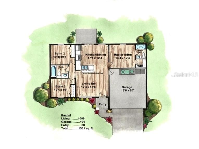 For Sale: $230,000 (3 beds, 2 baths, 1089 Square Feet)