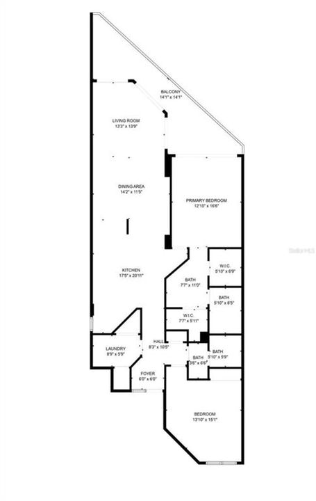 For Sale: $825,000 (2 beds, 2 baths, 1601 Square Feet)