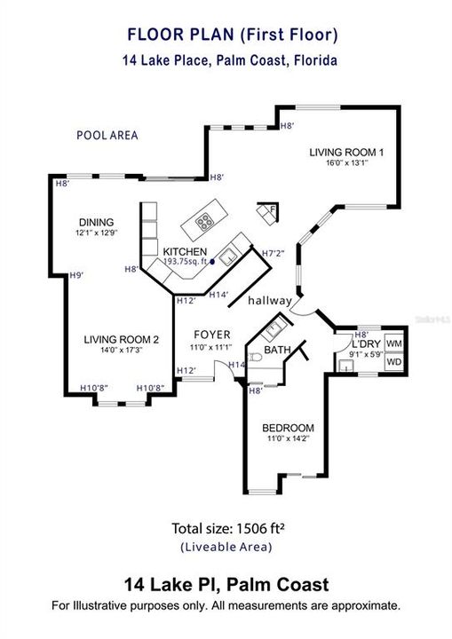 合同活跃: $500,000 (4 贝兹, 3 浴室, 2764 平方英尺)