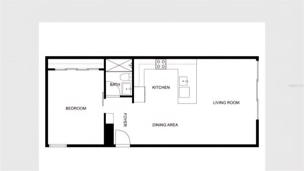 合同活跃: $215,000 (1 贝兹, 1 浴室, 846 平方英尺)