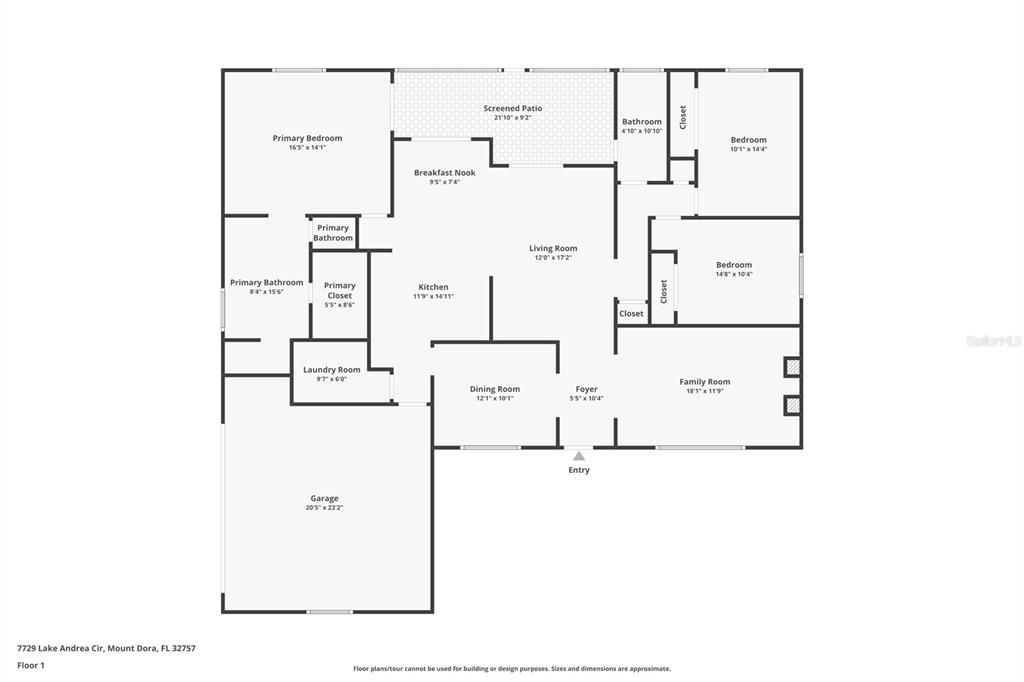 На продажу: $564,900 (3 спален, 2 ванн, 1931 Квадратных фут)