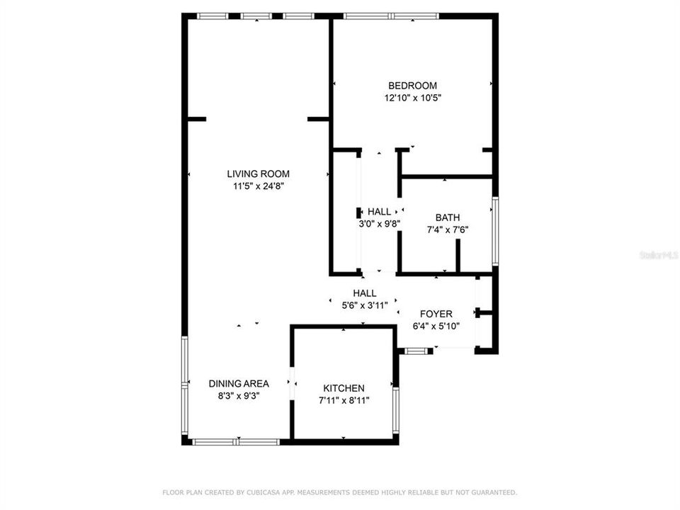 For Sale: $115,000 (1 beds, 1 baths, 872 Square Feet)