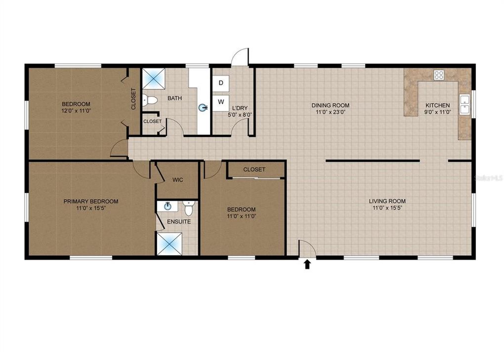 En Venta: $390,000 (3 camas, 2 baños, 1440 Pies cuadrados)