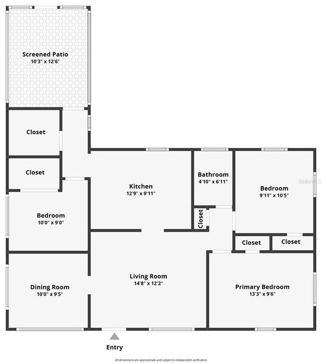 For Sale: $319,100 (3 beds, 1 baths, 1015 Square Feet)