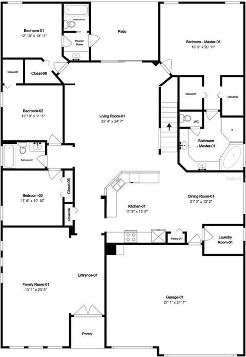 For Sale: $415,000 (4 beds, 3 baths, 3016 Square Feet)