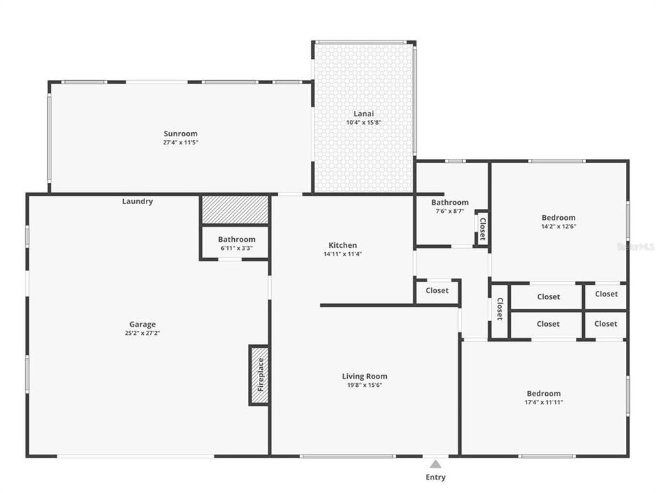 На продажу: $349,000 (2 спален, 2 ванн, 1660 Квадратных фут)