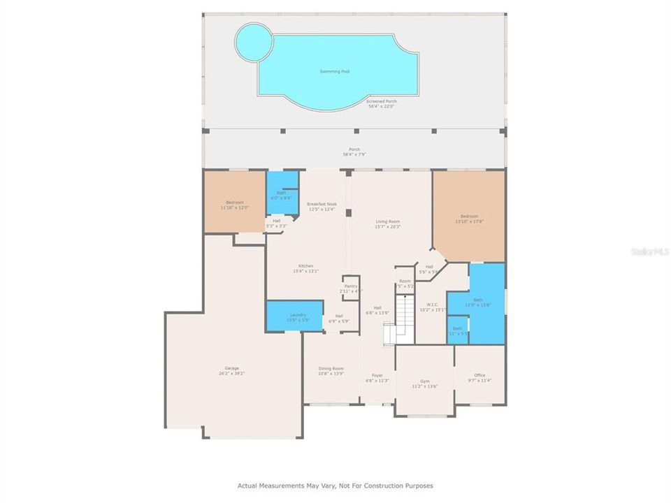 For Sale: $1,069,000 (7 beds, 5 baths, 5106 Square Feet)