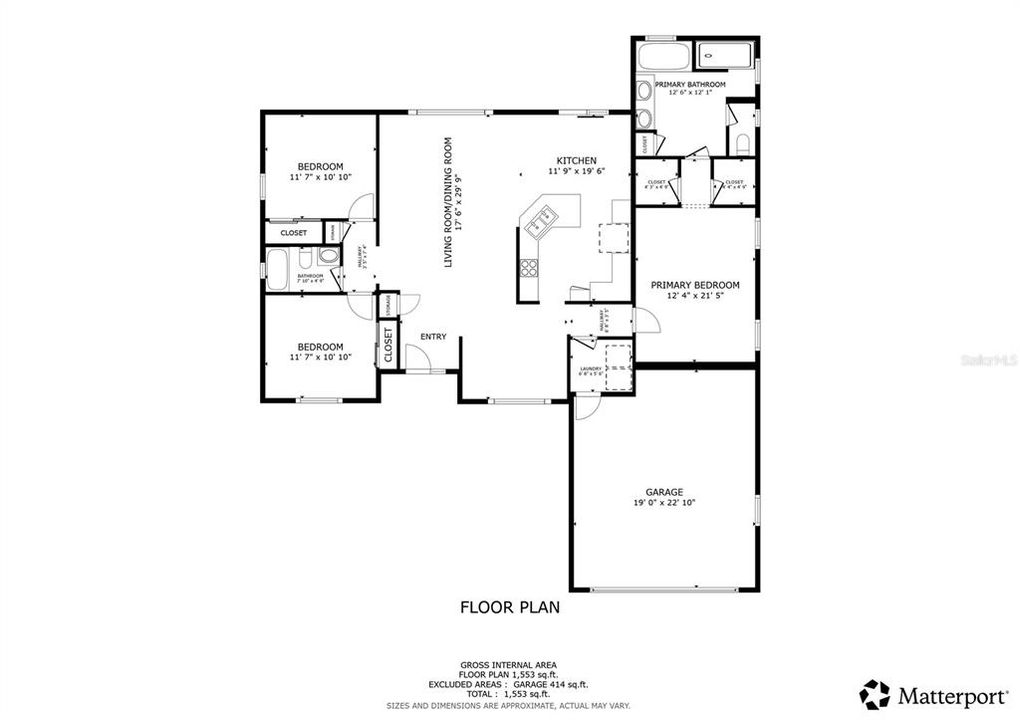 Active With Contract: $324,900 (3 beds, 2 baths, 1635 Square Feet)