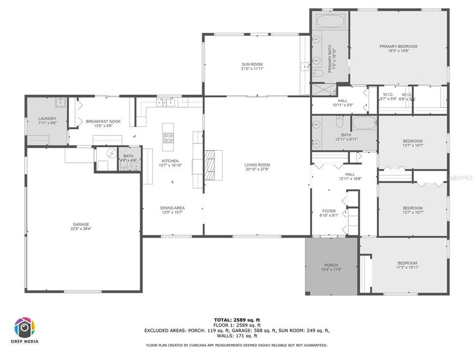 Active With Contract: $399,000 (4 beds, 2 baths, 3068 Square Feet)