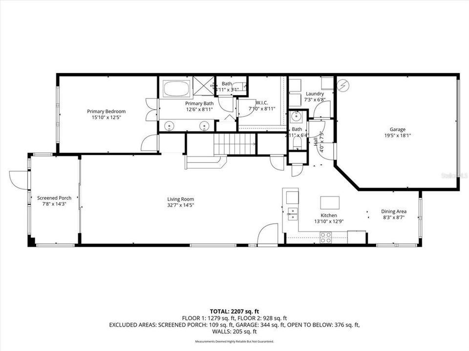 На продажу: $375,000 (3 спален, 2 ванн, 2402 Квадратных фут)