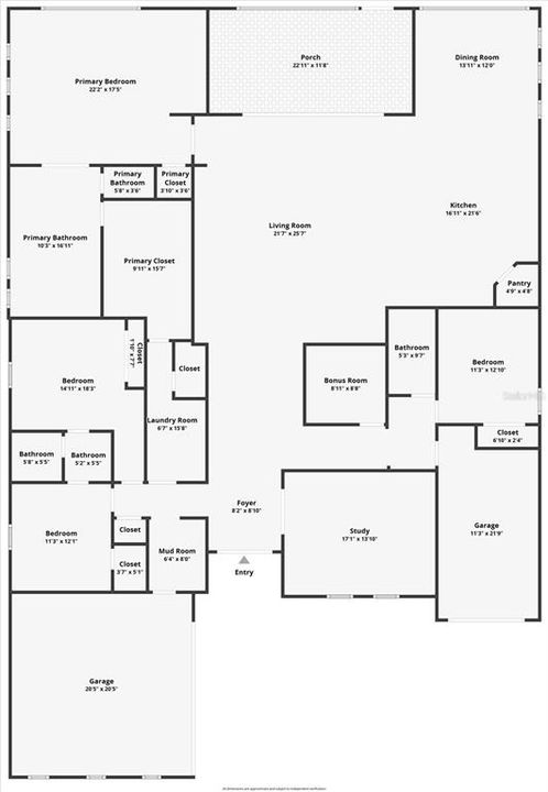 На продажу: $919,000 (4 спален, 3 ванн, 3402 Квадратных фут)