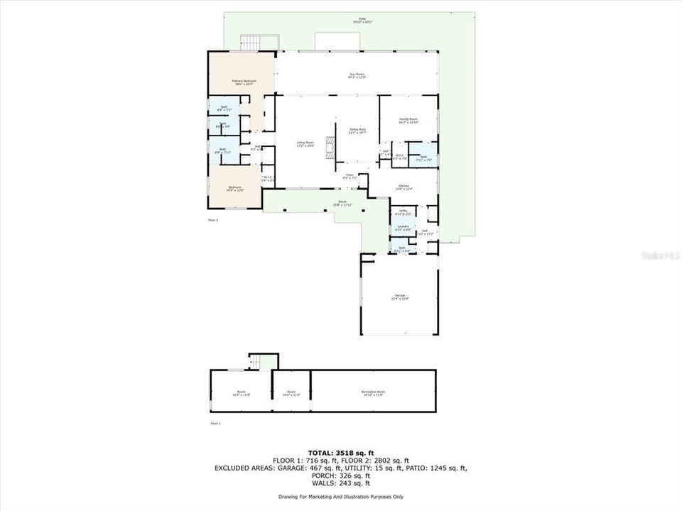 Под контрактом: $3,295,000 (3 спален, 3 ванн, 2990 Квадратных фут)