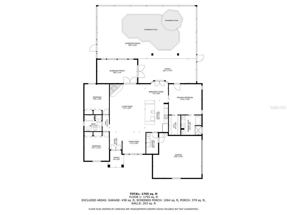 На продажу: $755,000 (3 спален, 2 ванн, 2115 Квадратных фут)