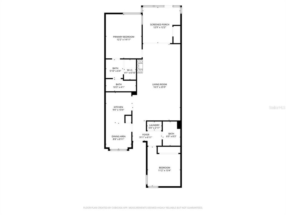 Active With Contract: $185,000 (2 beds, 2 baths, 1232 Square Feet)