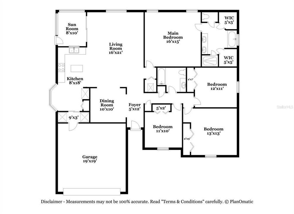 На продажу: $304,900 (4 спален, 2 ванн, 1874 Квадратных фут)
