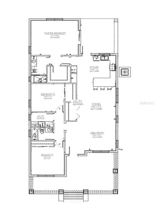 На продажу: $525,000 (3 спален, 2 ванн, 1686 Квадратных фут)