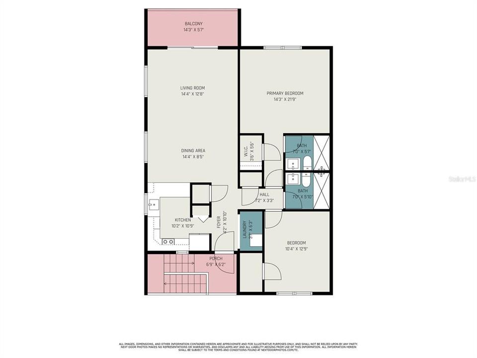 Activo con contrato: $145,000 (2 camas, 2 baños, 1034 Pies cuadrados)