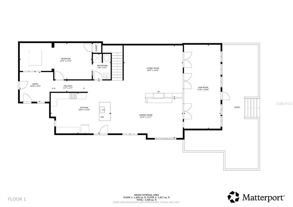 合同活跃: $799,900 (5 贝兹, 3 浴室, 3785 平方英尺)