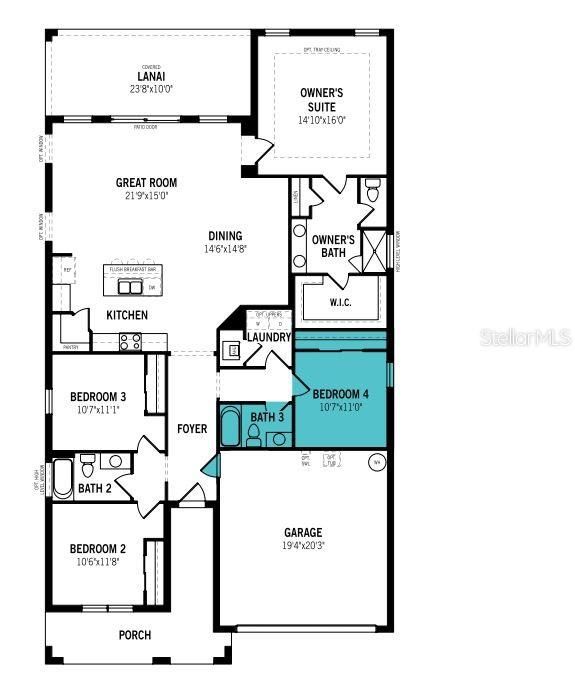 合同活跃: $479,171 (4 贝兹, 3 浴室, 2005 平方英尺)