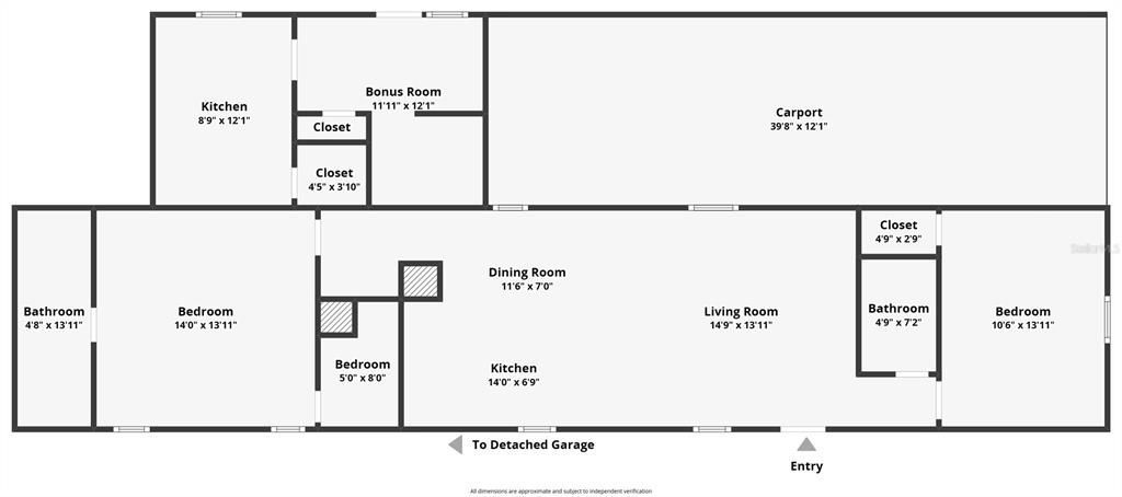 На продажу: $224,900 (3 спален, 2 ванн, 924 Квадратных фут)