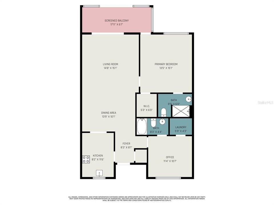 For Sale: $325,000 (2 beds, 2 baths, 1315 Square Feet)