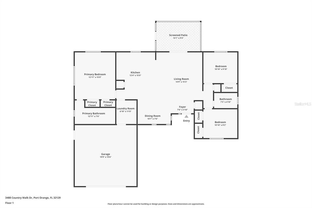 Под контрактом: $349,900 (3 спален, 2 ванн, 1329 Квадратных фут)