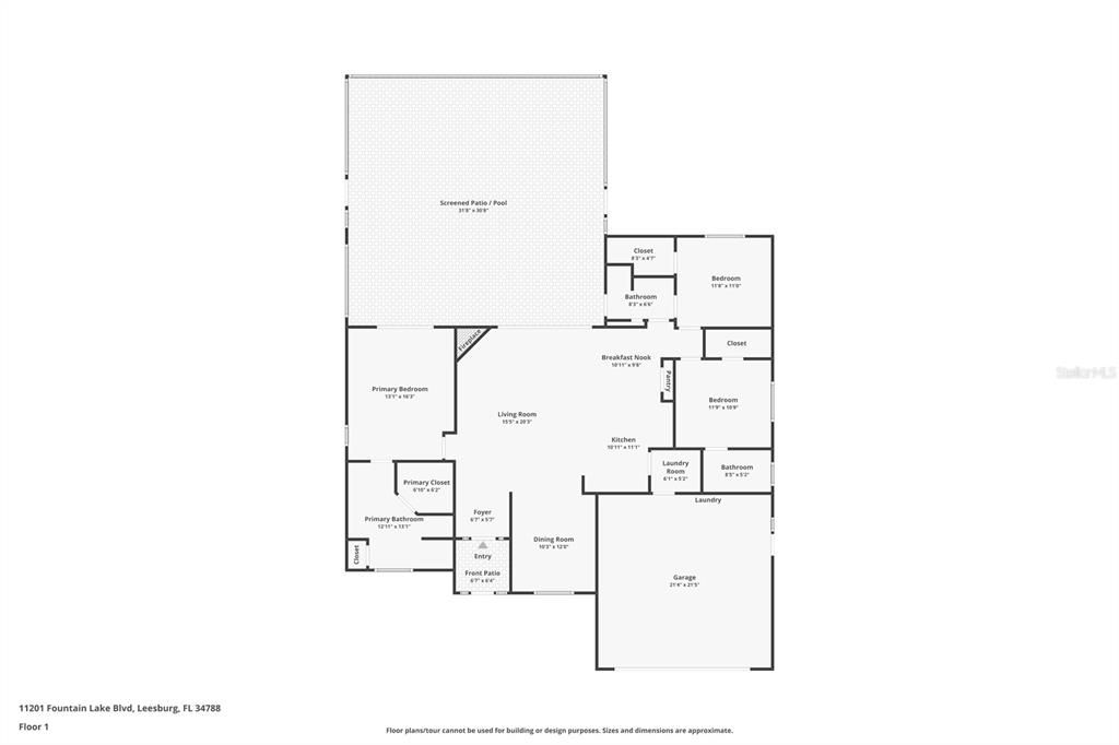 待售: $370,000 (3 贝兹, 3 浴室, 1691 平方英尺)