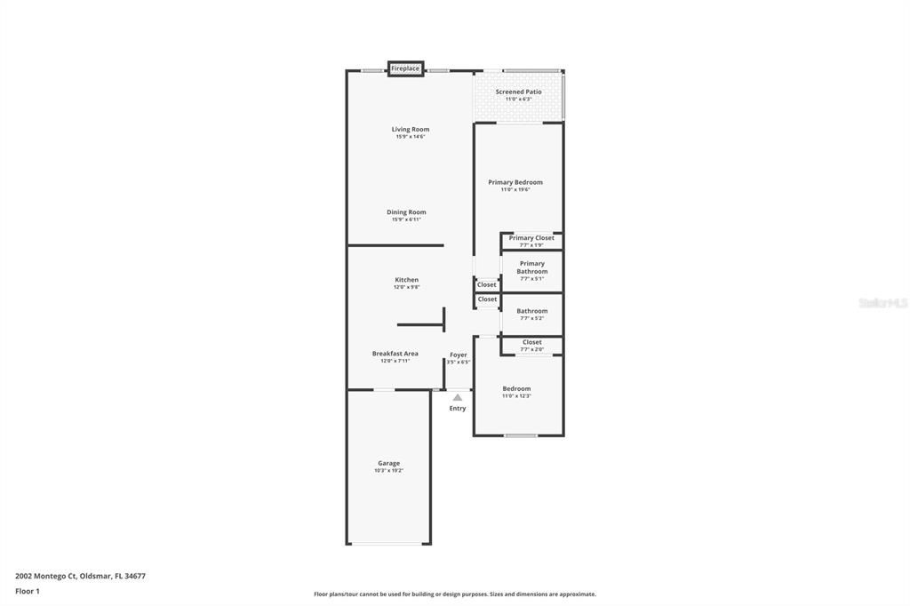 Active With Contract: $249,999 (2 beds, 2 baths, 1143 Square Feet)