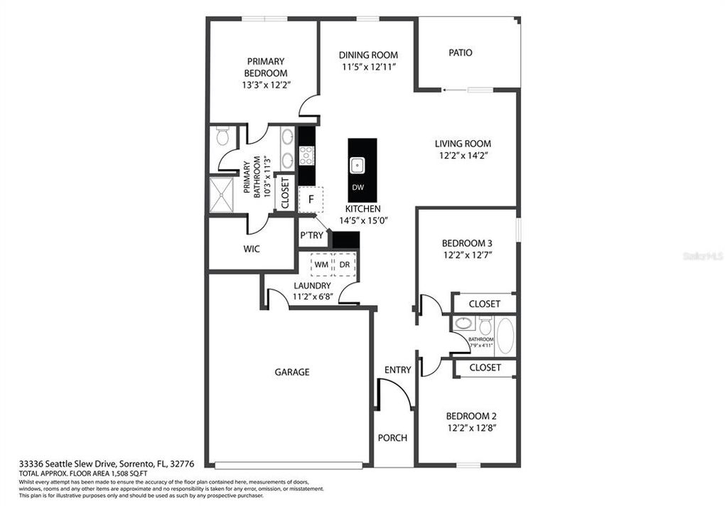 Active With Contract: $362,500 (3 beds, 2 baths, 1589 Square Feet)