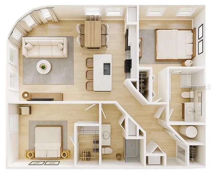 В аренду: $2,969 (2 спален, 2 ванн, 1172 Квадратных фут)