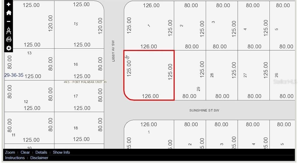 待售: $47,900 (0.36 acres)