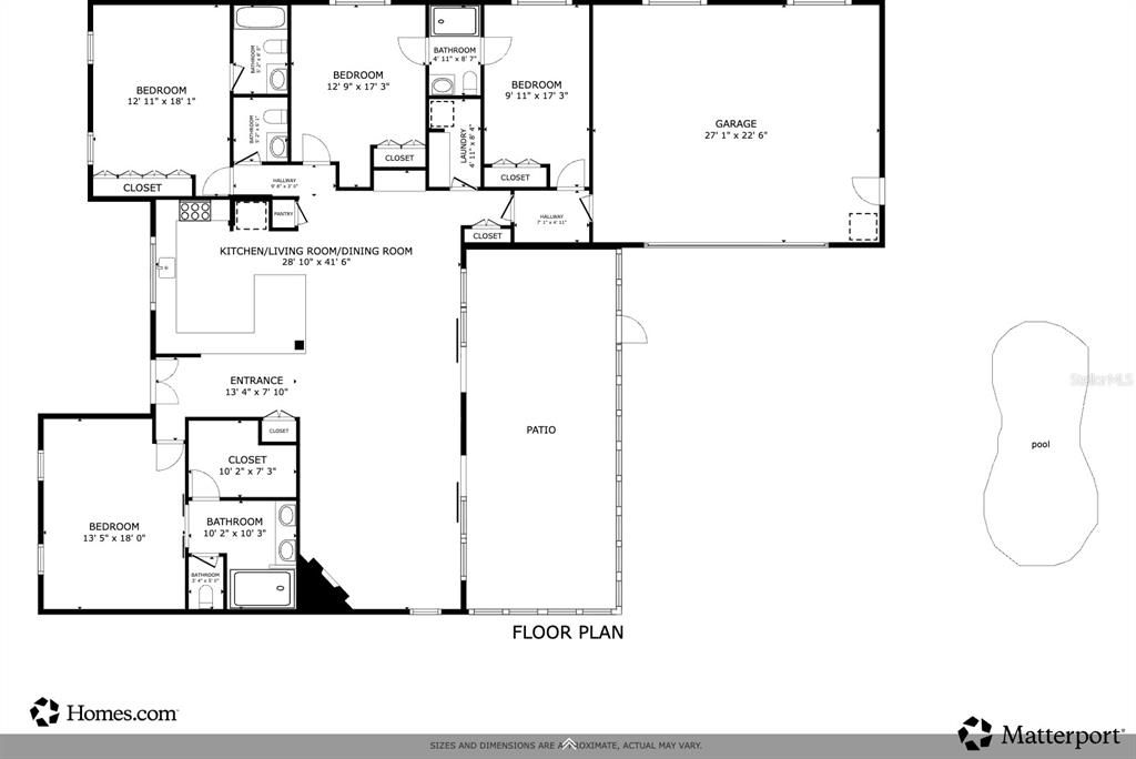 For Sale: $1,049,000 (4 beds, 3 baths, 2541 Square Feet)