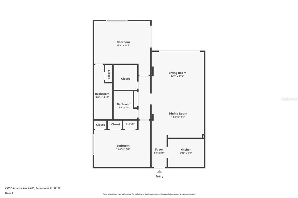 For Sale: $474,900 (2 beds, 2 baths, 1200 Square Feet)