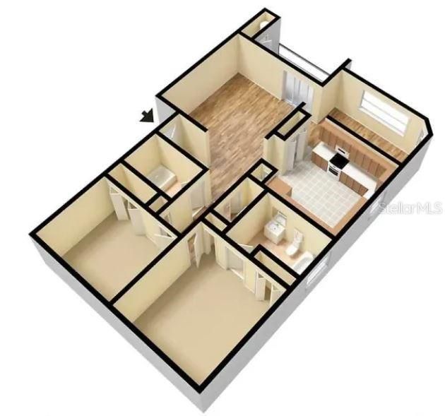 For Sale: $169,900 (2 beds, 2 baths, 1021 Square Feet)