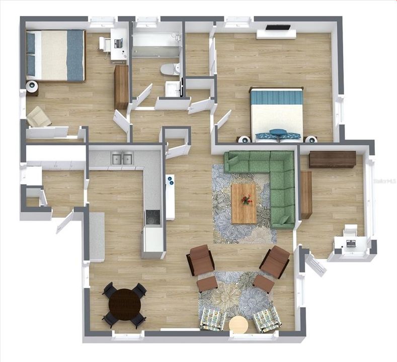 待售: $749,000 (2 贝兹, 1 浴室, 1118 平方英尺)