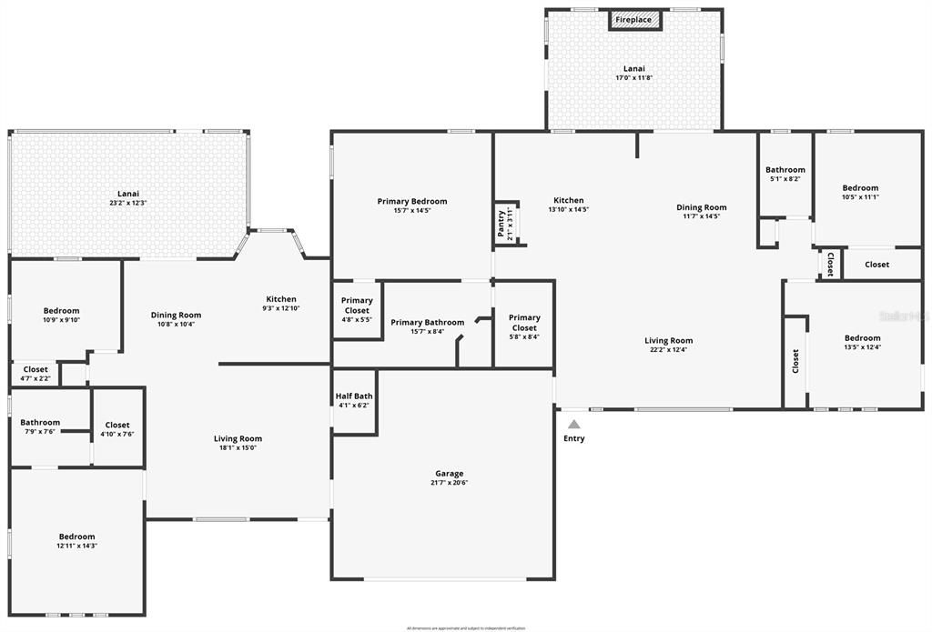 На продажу: $595,000 (4 спален, 3 ванн, 2600 Квадратных фут)