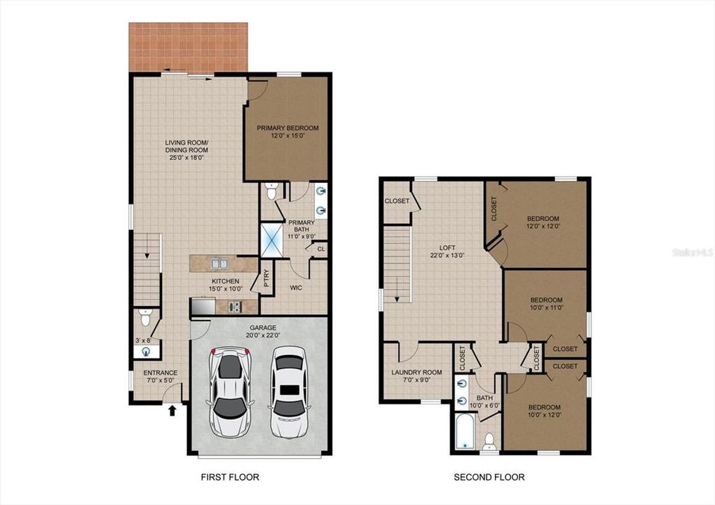 合同活跃: $325,000 (4 贝兹, 2 浴室, 2296 平方英尺)