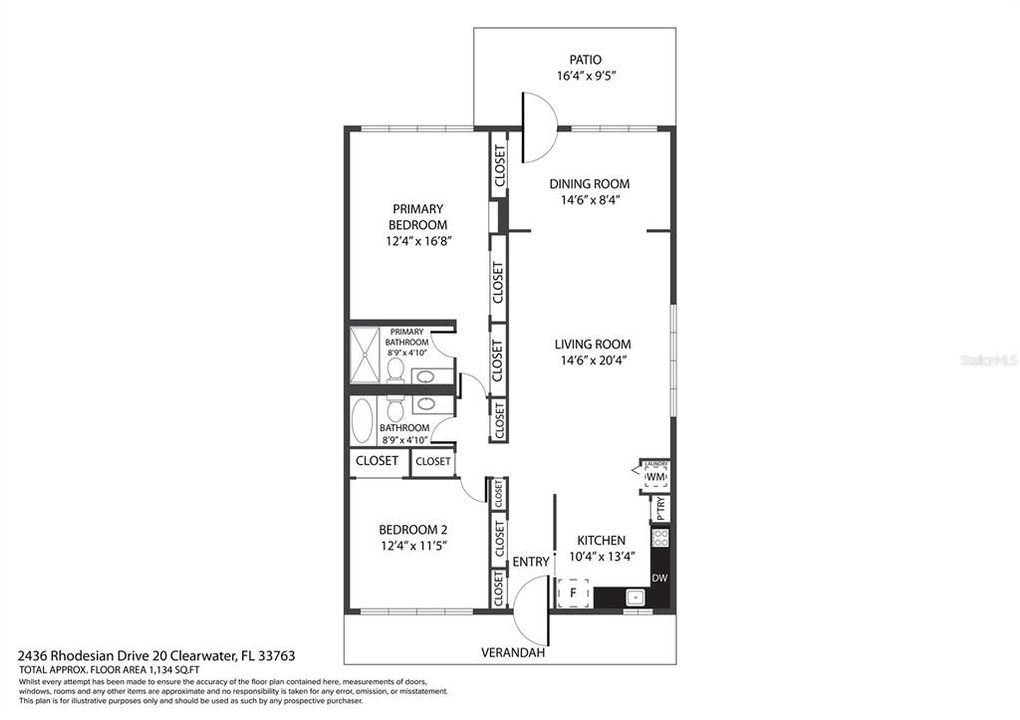 合同活跃: $325,000 (2 贝兹, 2 浴室, 1400 平方英尺)
