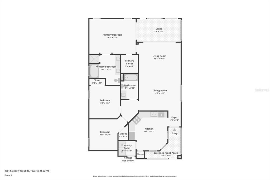 For Sale: $320,000 (3 beds, 2 baths, 1489 Square Feet)