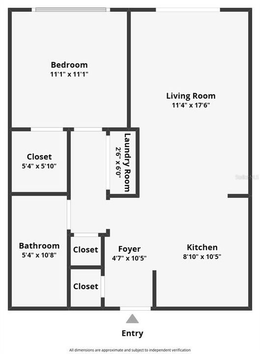 Active With Contract: $189,900 (1 beds, 1 baths, 696 Square Feet)