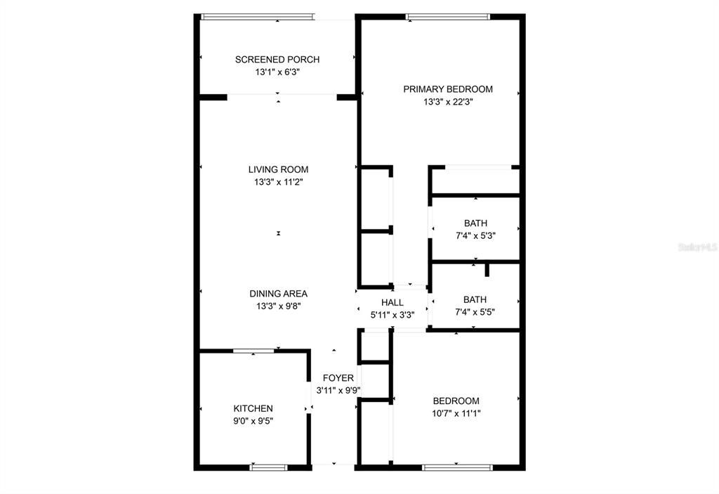 En Venta: $167,900 (2 camas, 2 baños, 921 Pies cuadrados)