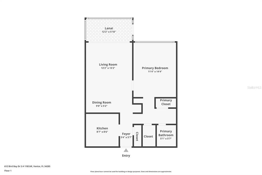 待售: $149,000 (1 贝兹, 1 浴室, 633 平方英尺)