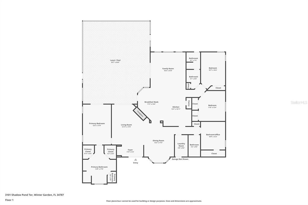 合同活跃: $869,000 (4 贝兹, 3 浴室, 2716 平方英尺)