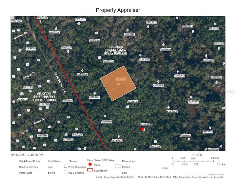 最近售出: $3,800 (0.96 acres)