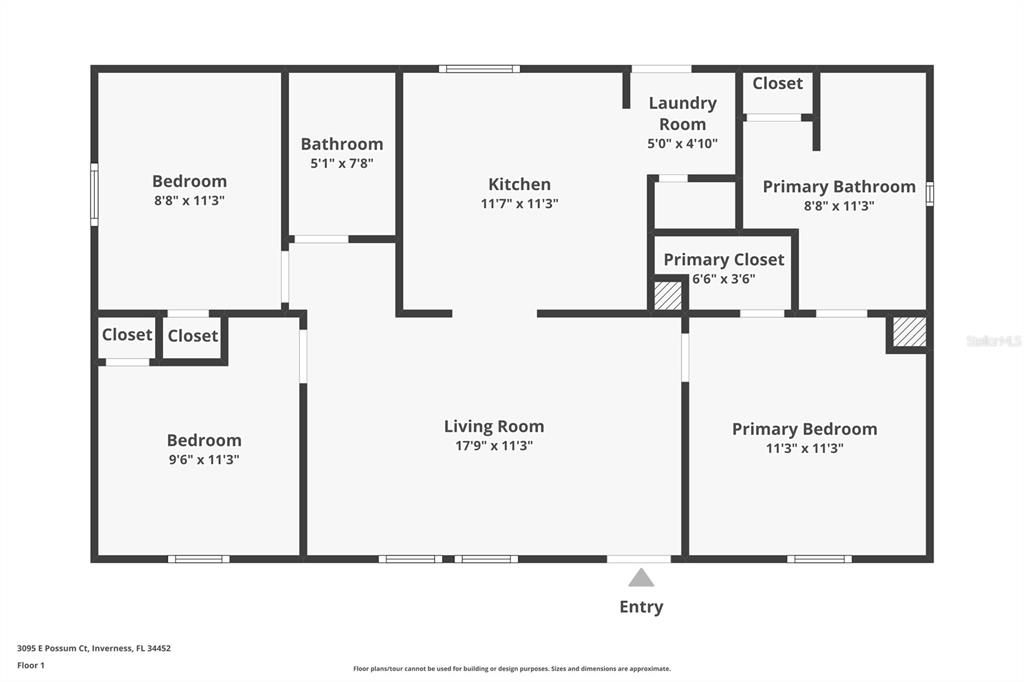 For Sale: $224,900 (3 beds, 2 baths, 960 Square Feet)