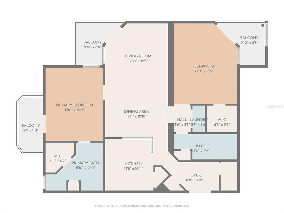 待售: $370,000 (2 贝兹, 2 浴室, 1283 平方英尺)
