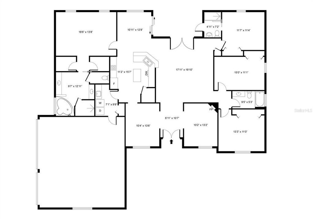 Active With Contract: $449,900 (4 beds, 3 baths, 2446 Square Feet)